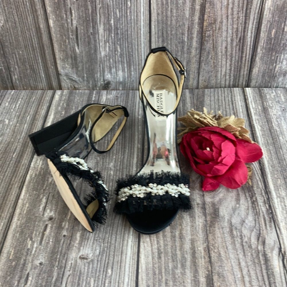 Badgley Mischka Fleur Ankle Strap Sandal  10